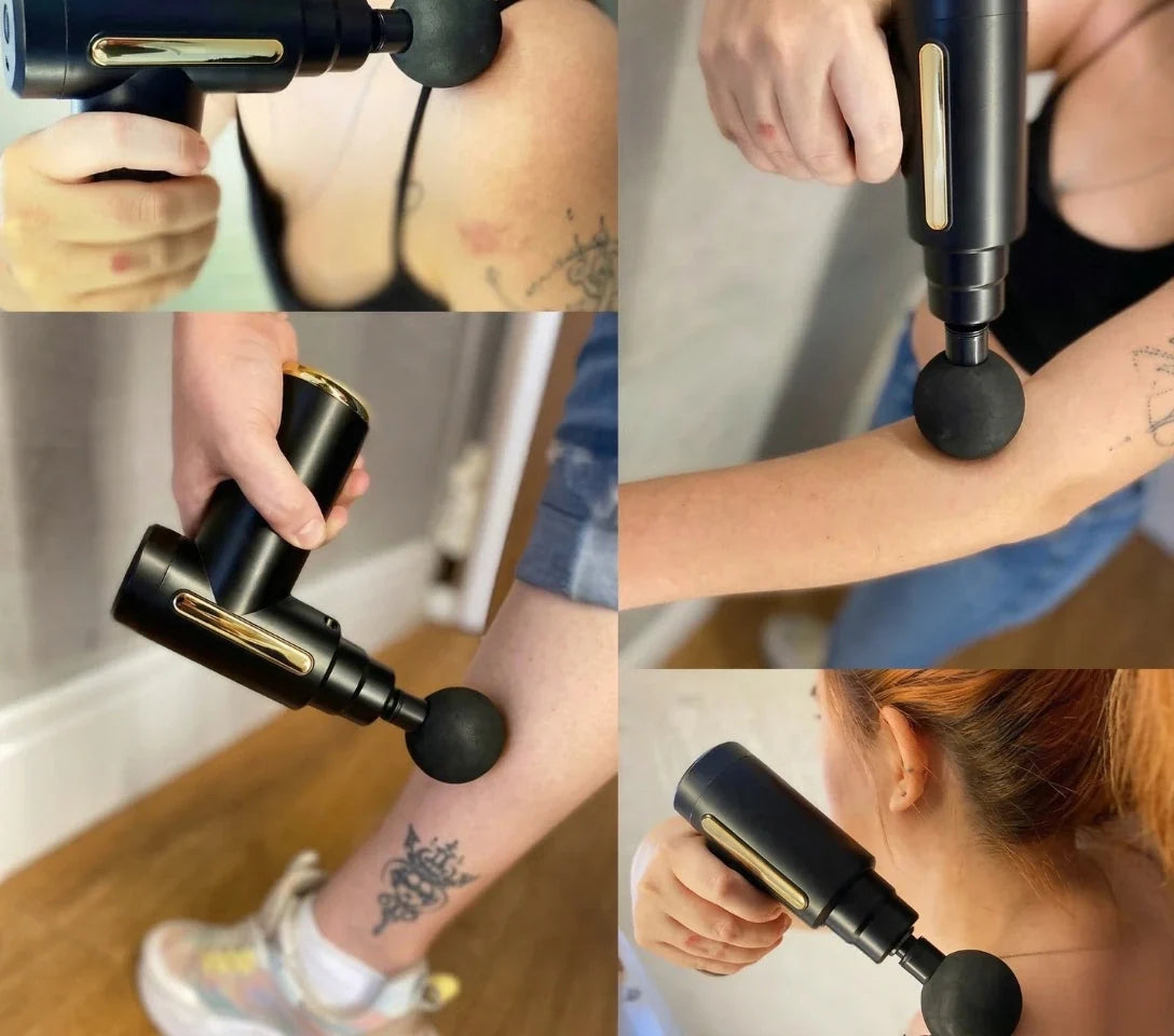 Pistola Masajeadora Inalámbrica Profesional