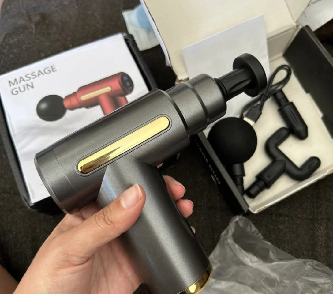 Pistola Masajeadora Inalámbrica Profesional