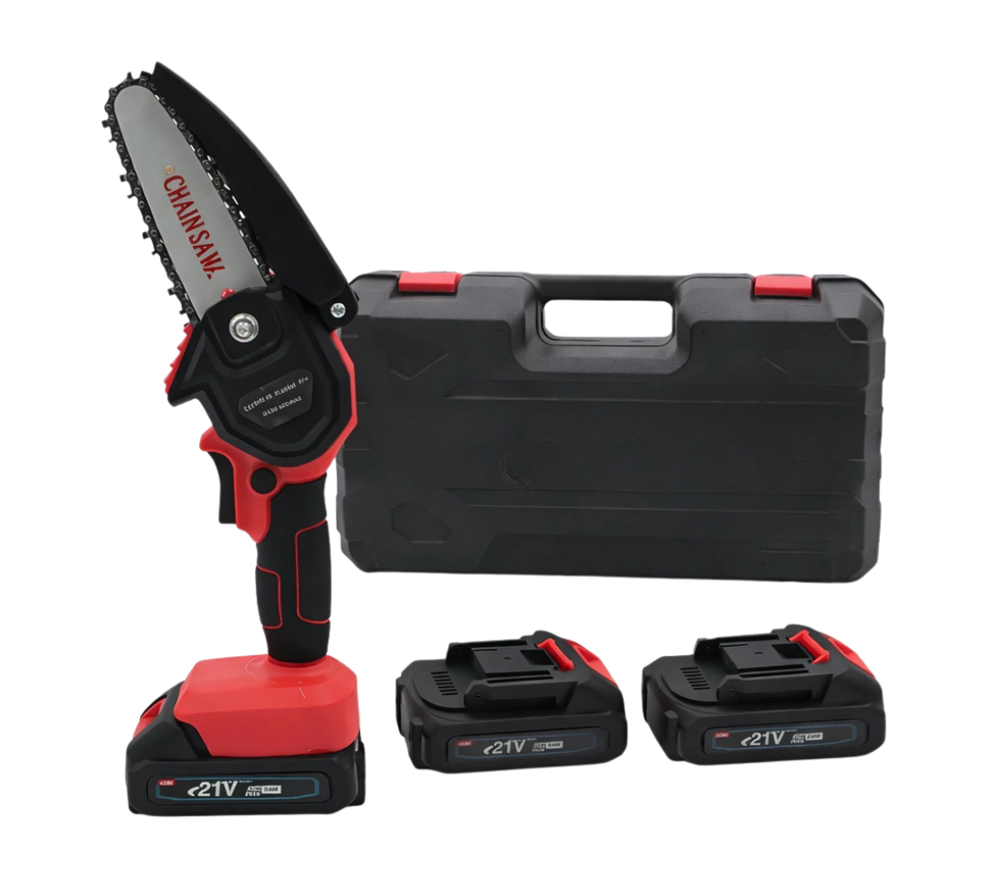 TurboCorte PRO™ · Mini Motosierra Inalámbrica