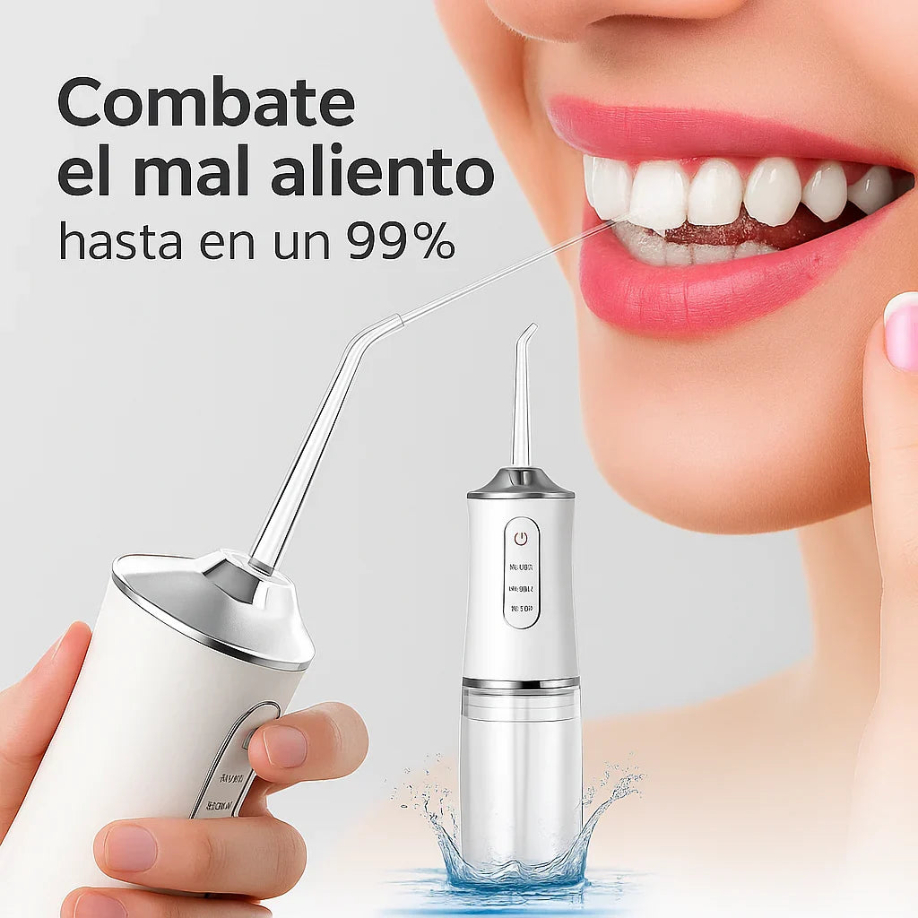 Irrigador Bucal Portátil® · USB Recargable